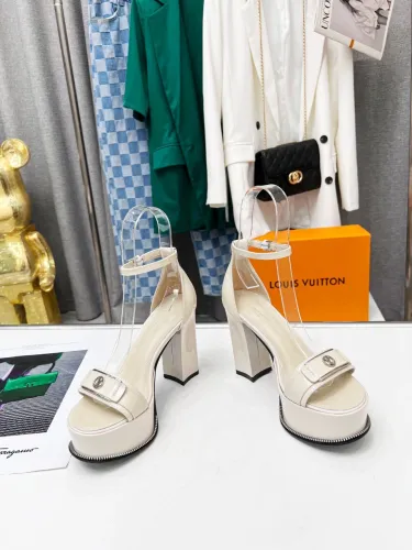 Louis Vuitton Women Shoes Sandals Fashion Summer Luxury Brand PODIUM PLATFORM SANDAL with Original Box Womens Sandals