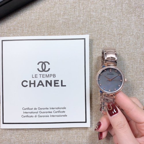 Chanel Watch Luxury Brand Design Fashion Type with Original Box