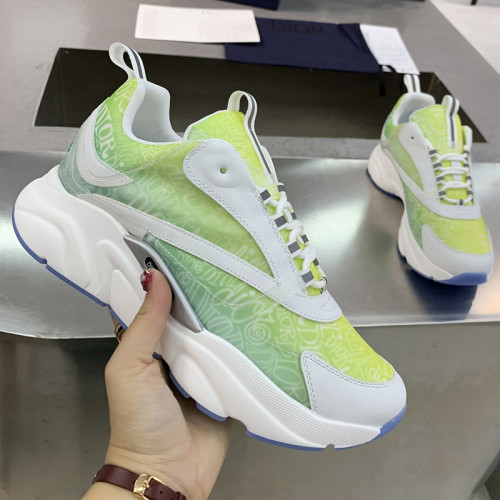 Dior Mens Shoes Sneakers Luxury Brand Breathable Design B22 SNEAKER with Original Box