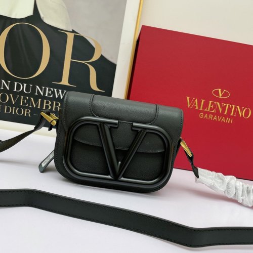 Valentino Womens Bags Crossbody Bag Luxury Brand SMALL SUPERVEE CROSSBODY CALFSKIN BAG with Original Box