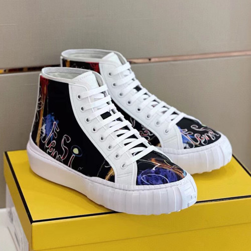 Fendi Mens Shoes Boots Fashion Sneakers Luxury Brand Casual Shoes for Men with Original Box