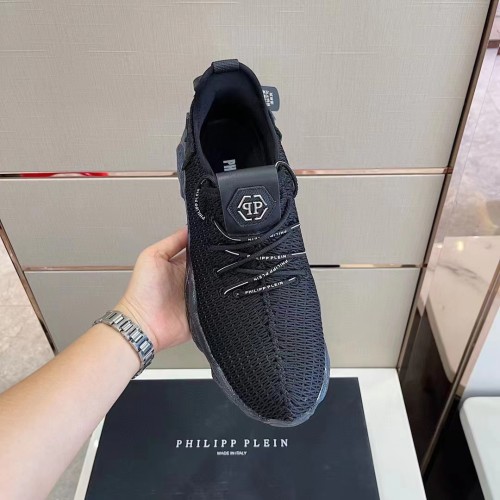 Philipp Plein Men Shoes Sneakers Low Top Sneaker Fashion Design Luxury Brand Trainer Predator TM with Original Box