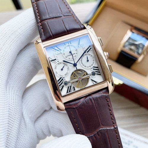 Cartier SA Watch Luxury Brand Design Fashion Type with Original Box