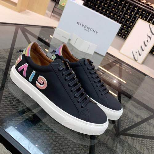 Givenchy Men Shoes REVERSE SNEAKERS IN LEATHER
