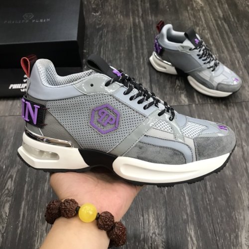 Philipp Plein Men Shoes Low Top Sneaker Fashion Design Luxury Brand