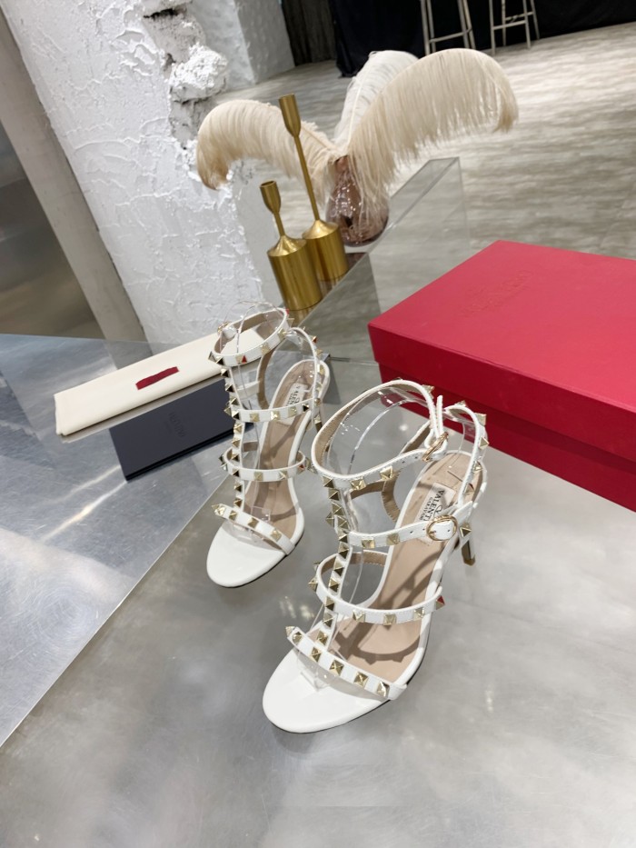 Valentino Women Shoes Mule Flip Flop Sandals ROMAN STUD SLIDE SANDAL IN QUILTED NAPPA with Original Box Luxury Brand
