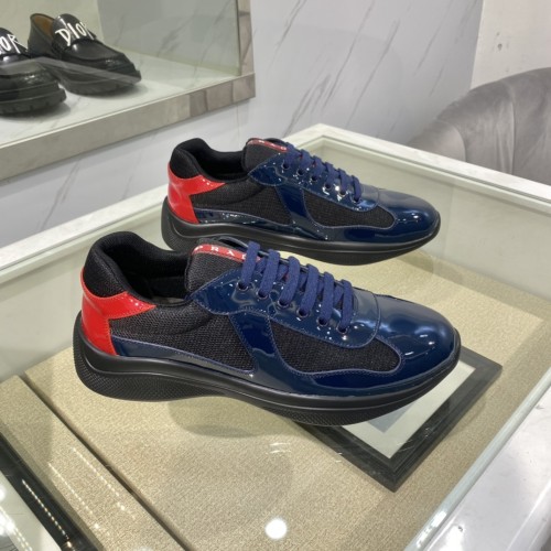 Prada Mens Shoes Sneakers Casual Shoes for Men Luxury Brand White Prada PRAX 1 sneakers with Original Box 4E3576_3LFV_F0009