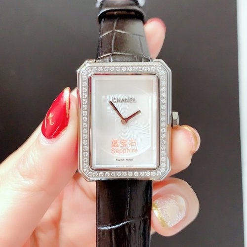 Chanel Watch Luxury Brand Design Fashion Type with Original Box