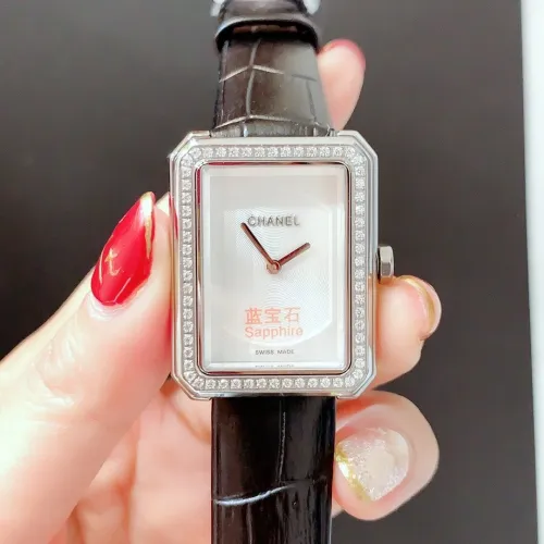 Chanel Watch Luxury Brand Design Fashion Type with Original Box