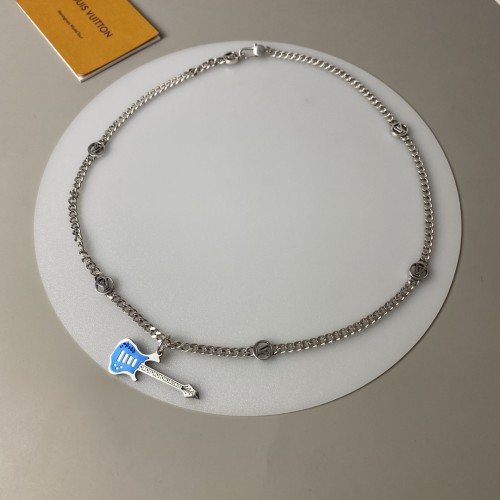 Louis Vuitton Luxury Men Womens Necklace