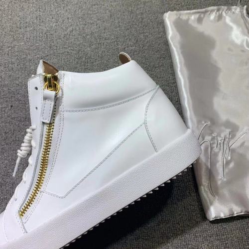 Giuseppe Zanotti Mens Shoes Luxury Brand High Top Sneakers Coby
