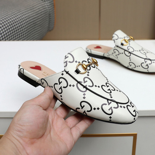 Gucci Womens Shoes Casual Loafers Design Luxury Brand Leather Princetown with Original Box