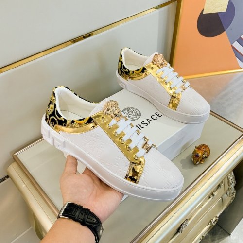 Versace Men Shoes Sneakers Fashion Design Luxury Brand