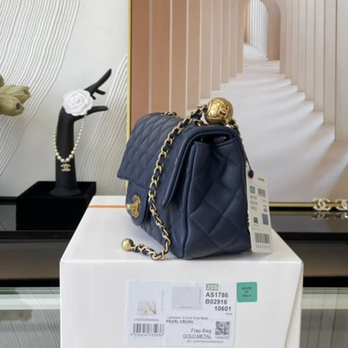 Chanel Womens Bags Crossbody Bag Classic Handbag CF Mini Luxury Brand with Original Box