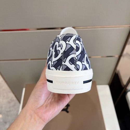 Burberry Men Shoes Fashion Luxury Brand Vintage Cotton Sneaker Casual Shoes for Men with Original Box