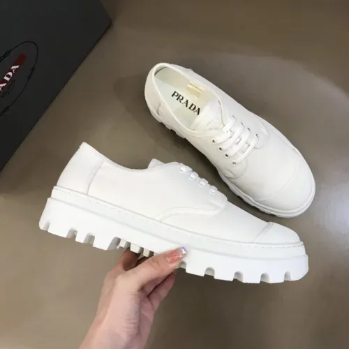 Prada Mens Shoes Sneakers Casual Shoes for Men Luxury Brand Breathable Fashion Sneakers with Original Box