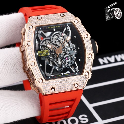 Richard Mille Watch Luxury Brand Design Fashion Type with Original Box