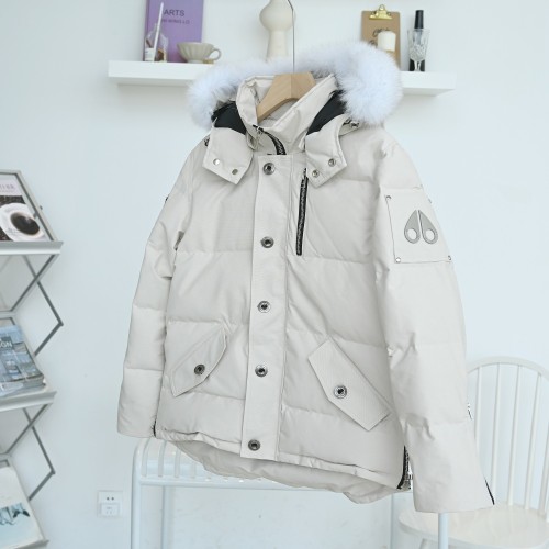 Moose Knuckles Design Mens Womens Winter Windprood Down Jackets Keep Warm 90% White Duck Down