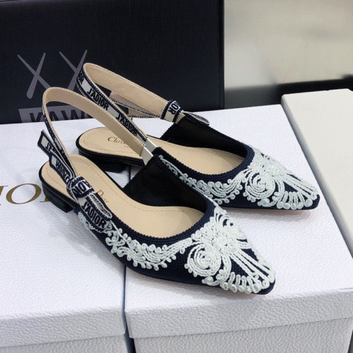 Dior Womens Shoes Sandals Fashion Pumps Luxury Brand D-Doll Quake Oblique PUMP with Original Box