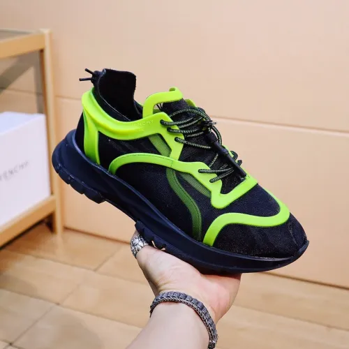 Givenchy Men Shoes Fashion Type Luxury Brand GIVENCHY SNEAKERS IN LEATHER WITH LATEX BAND with Original Box