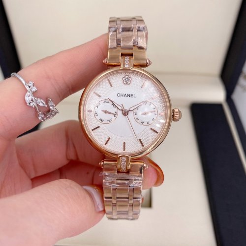 Chanel Watch Luxury Brand Design Fashion Type with Original Box