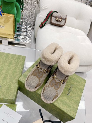 Gucci Womens Shoes Fashion Boots Luxury Brand Womens Ankle Boots with Original Box