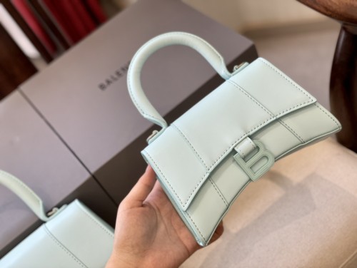 Balenciaga Womens Bags HOURGLASS XS S TOP HANDLE BAG with Original Box