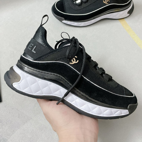 Chanel Mens Shoes Sneakers Luxury Brand Sports Shoes Breathable Design with Original Box