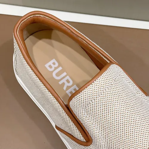 Burberry Men Shoes Fashion Luxury Brand Vintage Cotton Sneaker Casual Shoes for Men with Original Box