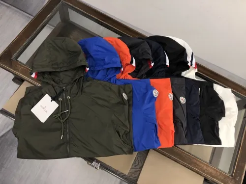 Moncler Design Mens Windprood Jackets Slim Thin Design Luxury Brand Grimpeurs Jackets