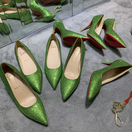 Christian Louboutin Women Shoes Pumps Luxury Brand Red Bottom Design with Original Box