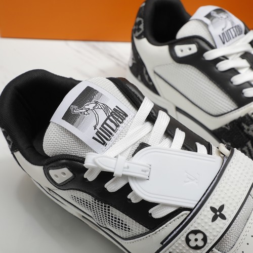 Louis Vuitton Men Shoes Fashion Sneakers Design Luxury Brand LV TRAINER SNEAKER with Original Box 1A9ZI6