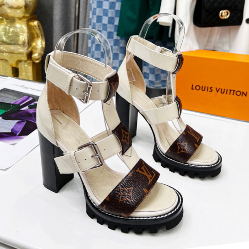 Louis Vuitton Women Shoes Sandals Fashion Summer Luxury Brand PODIUM PLATFORM SANDAL with Original Box Womens Sandals