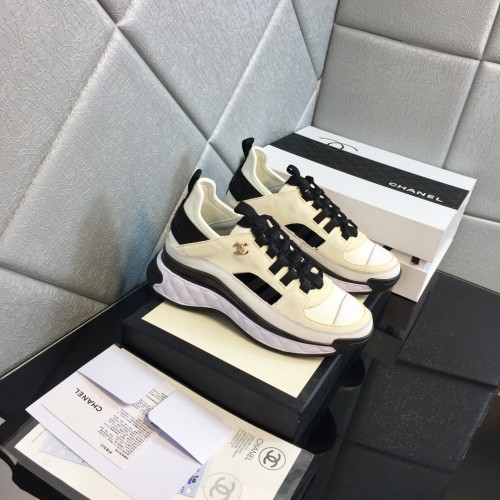 Chanel Men Womens Shoes Sneakers Luxury Brand Design