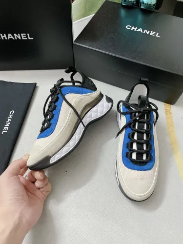 Chanel Mens Shoes Sneakers Luxury Brand Sports Shoes Breathable Design with Original Box