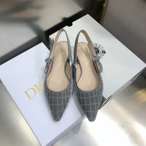 Dior Womens Shoes Sandals Fashion Pumps Luxury Brand D-Doll Quake Oblique J'ADIOR PUMP with Original Box
