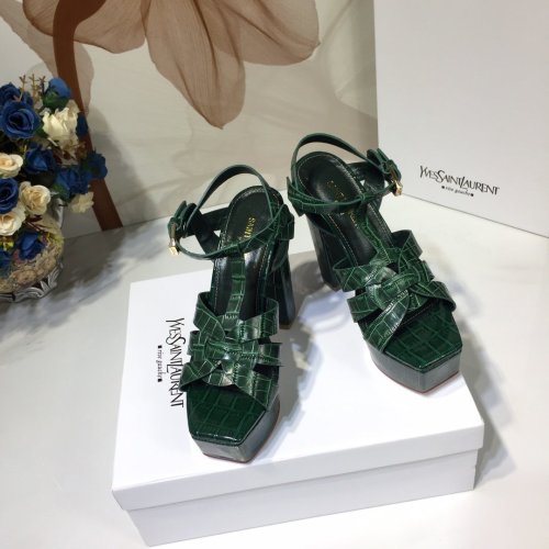 Saint Laurent YSL Womens Shoes BIANCA SANDALS 12cm