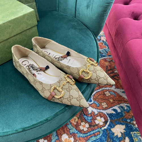 Gucci Womens Shoes Ballet Flat with Horsebit