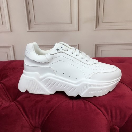 Dolce&Gabbana Men Shoes Sneakers Luxury Brand Mixed-material Daymaster sneakers with DG logo CS1941AQ7098B706