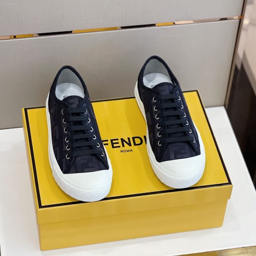 Fendi Mens Shoes Fashion Sneakers Luxury Brand Casual Shoes for Men with Original Box