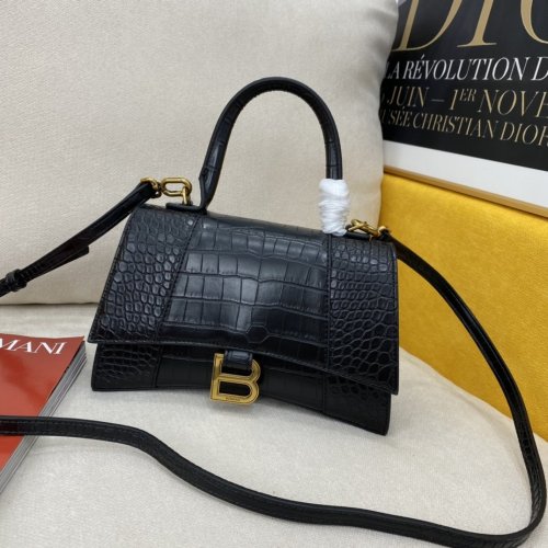 Balenciaga Womens Bag HOURGLASS XS TOP HANDLE BAG
