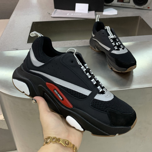 Dior Mens Shoes Sneakers Luxury Brand Breathable Design B22 SNEAKER with Original Box