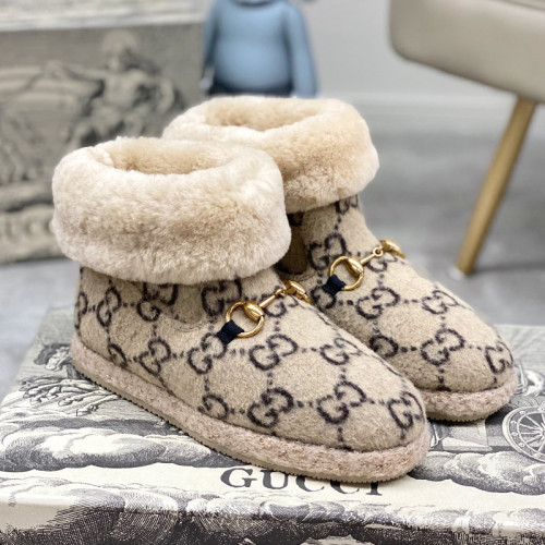 Gucci Womens Shoes Fashion Boots Luxury Brand Womens Ankle Boots with Original Box