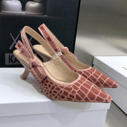 Dior Womens Shoes Sandals Fashion Pumps Luxury Brand D-Doll Quake Oblique J'ADIOR PUMP with Original Box