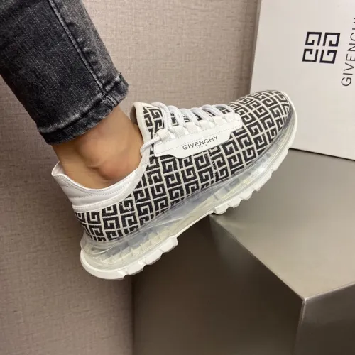 Givenchy Men Shoes Fashion Type Luxury Brand GIVENCHY SNEAKERS IN LEATHER WITH LATEX BAND with Original Box