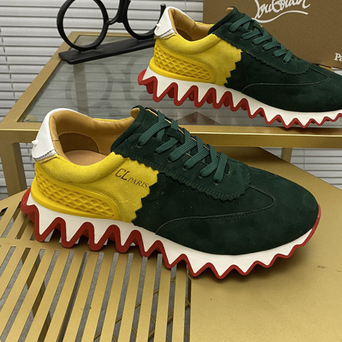 Christian Louboutin Mens Shoes Sneakers Luxury Brand Red Bottom Design Sports Footwears