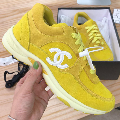 Chanel Mens Shoes Sneakers Luxury Brand Sports Shoes Breathable Design with Original Box