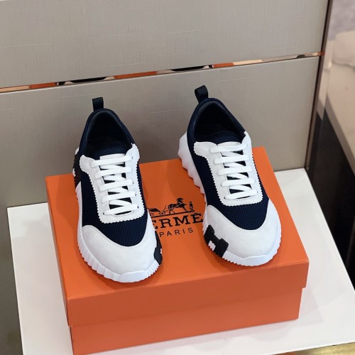 Hermes Mens Casual Shoes Fashion Sneakers Luxury Brand with Original Box