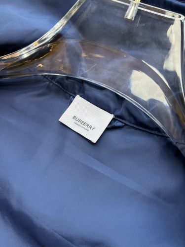 Burberry Design Fashion Mens Jackets Thin Design Luxury Brand