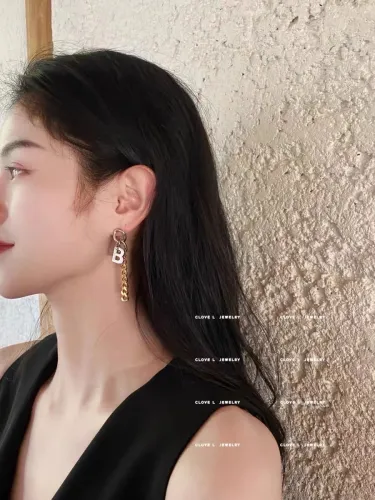 Balenciaga Womens Luxury Earrings